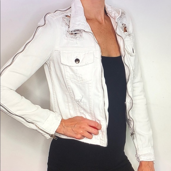 Calmar Romeo Distressed Black Demim Jacket - Picture 9 of 9